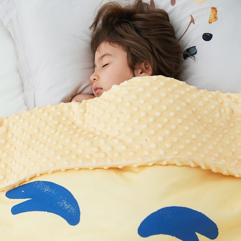 SmileyWorld Kids 3D Raised Dot Fleece Blanket - SmileyWorld
