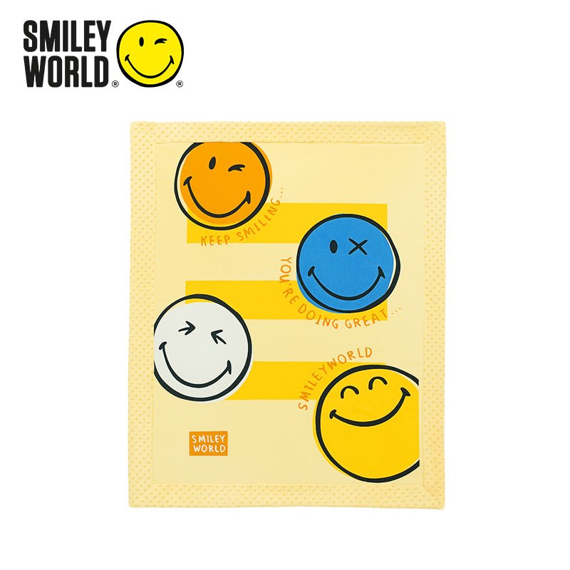 SmileyWorld Kids 3D Raised Dot Fleece Blanket - SmileyWorld