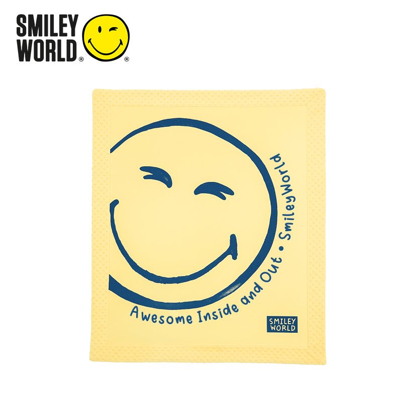 SmileyWorld Kids 3D Raised Dot Fleece Blanket - SmileyWorld