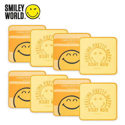 SmileyWorld Baby 6 - Layer Bib 4 - Pack - SmileyWorld