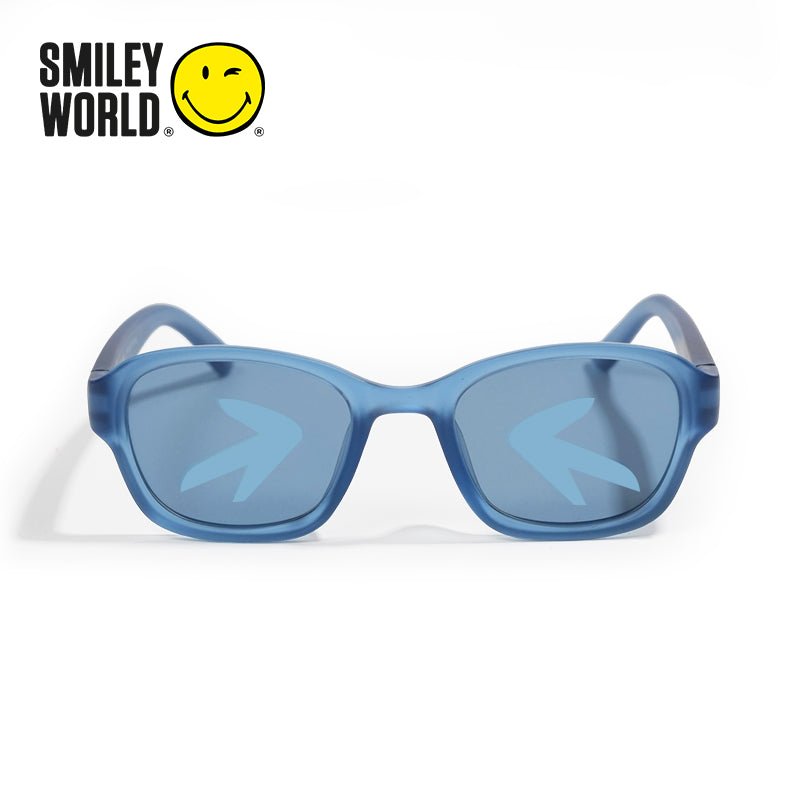 SmileyWorld Kid Sunglasses Square Sea Blue - SmileyWorld