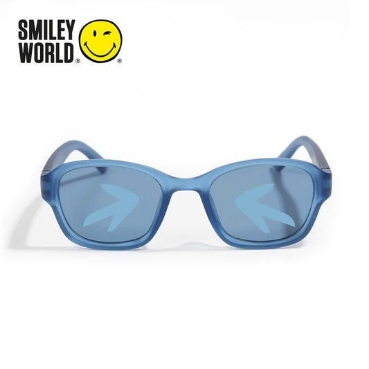 SmileyWorld Kid Sunglasses Square Sea Blue - SmileyWorld