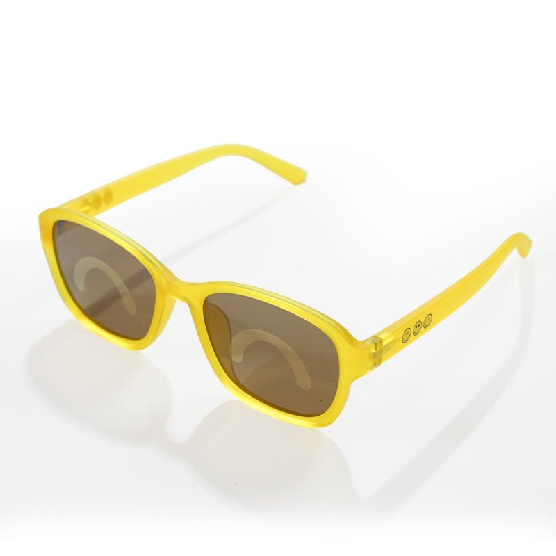 SmileyWorld Kid Sunglasses Square Sunlight Yellow - SmileyWorld