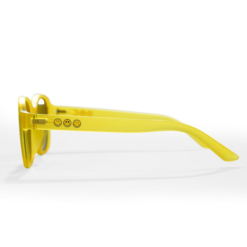 SmileyWorld Kid Sunglasses Square Sunlight Yellow - SmileyWorld