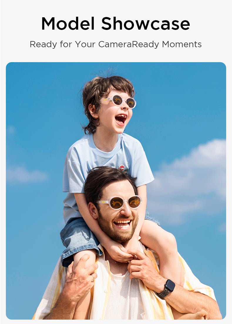 SmileyWorld Kid Sunglasses Square Sunlight Yellow - SmileyWorld