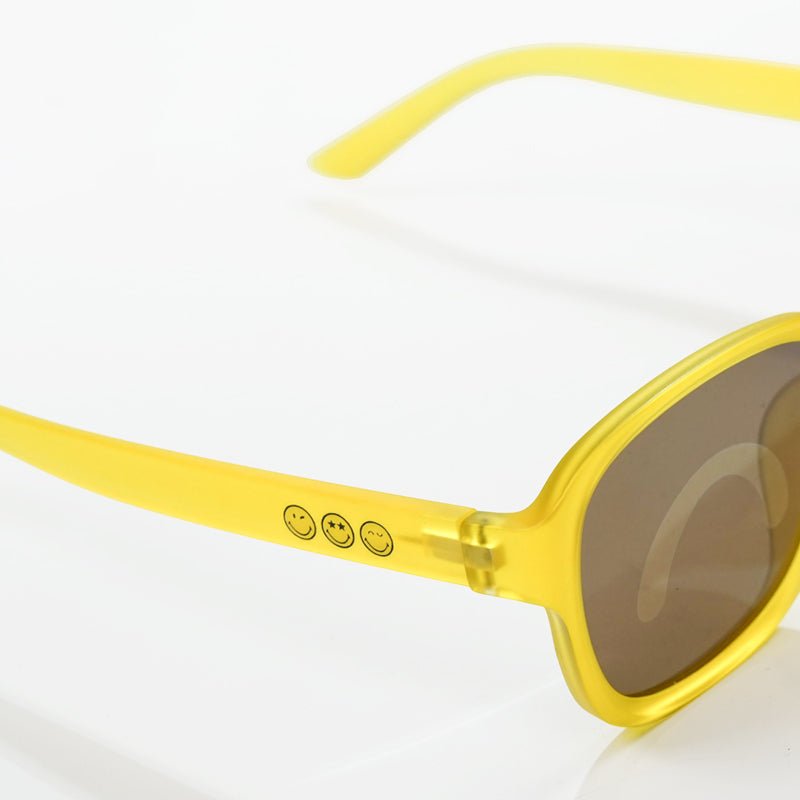 SmileyWorld Kid Sunglasses Square Sunlight Yellow - SmileyWorld
