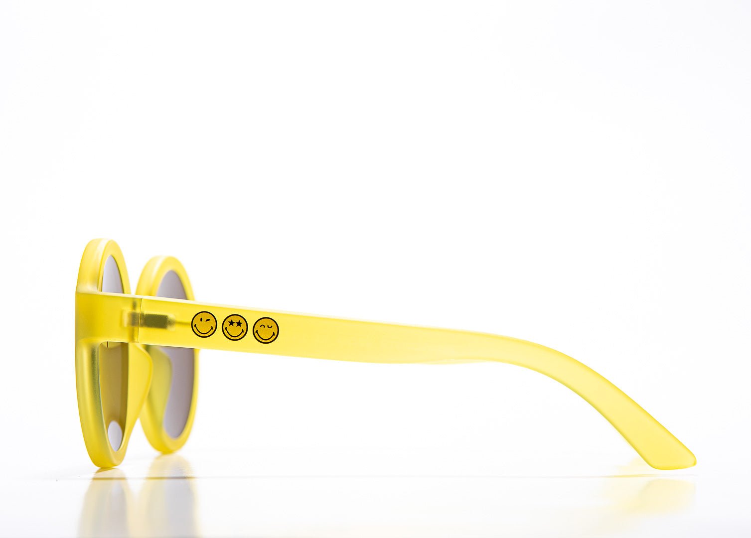 SmileyWorld Kids Sunglasses Round Sunlight Yellow - SmileyWorld