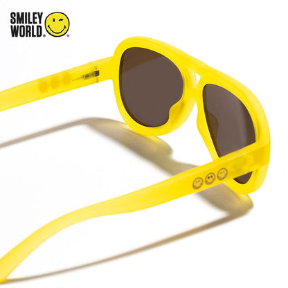 SmileyWorld Teen Sunglasses Aviator Sunlight Yellow - SmileyWorld